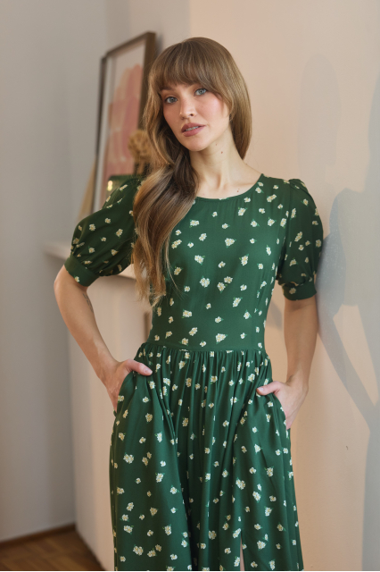 Letnia beztroska - oliwkowa 2